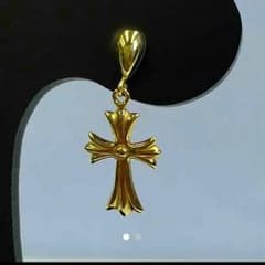 18金 クロスピアスのサムネイル