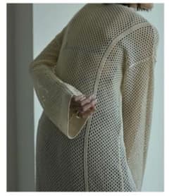 2way mesh knit dress little suzieのサムネイル