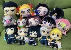 鬼滅の刃 ぬいぐるみ マスコット 14体セットのサムネイル