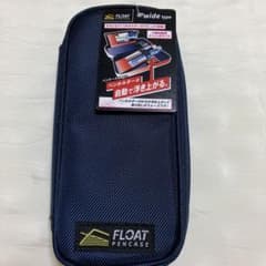 FLOAT 펜 케이스 와이드 타입 붓 상자 네이비