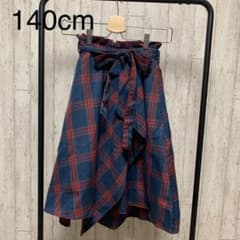140cm チェックスカートのサムネイル