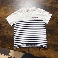 MIKI HOUSE ボーダー 半袖Tシャツ 90cmのサムネイル