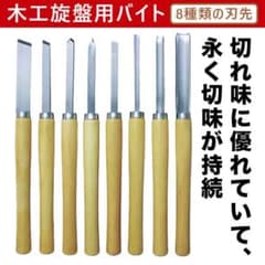 しゃくりバイト 8種類 スーツ ターニングツール 木工バイト 旋盤用刃物木工旋盤 ハイス鋼 木工バイト 彫刻刀 鑿 カービングナイフ 旋盤用バイト 旋盤用