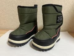 キッズ スノーブーツ カーキ 14.0cmのサムネイル