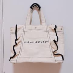 ❁⃘ JILLSTUART フリルトートバッグ 大❁⃘のサムネイル