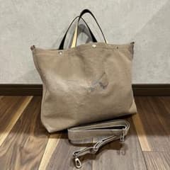キタムラ2 トートバッグ　ショルダー付き　帆布のサムネイル