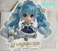 유키 미쿠 2019 다이 컷 스티커하츠네 미쿠 씰 SNOWMIKU