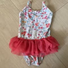 next 水着 女の子 小花柄とチュールのサムネイル