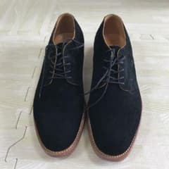 ROYAL KHAKI 靴職人手作り 黒のスエードのサムネイル