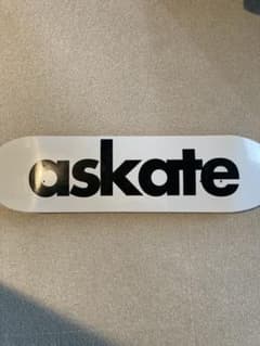 askate デッキ　ホワイトのサムネイル