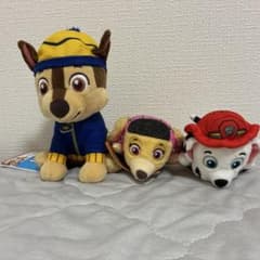 パウ・パトロール ぬいぐるみ 3体セット
