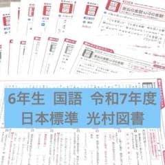 国語 6年 カラーテスト 答えふりかえりシート No.6-D - メルカリ