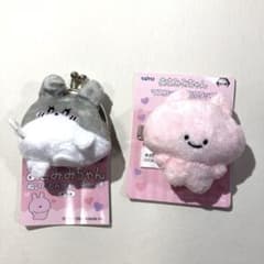 あさみみちゃん☆ぬいぐるみがま口ポーチ＆マスコットヘアクリップ
