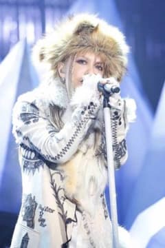 ラルクリスマスhydeファー帽子L'Arc〜en〜Ciel