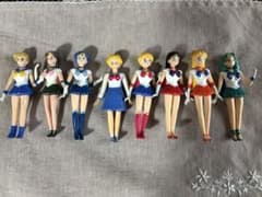 レア　セーラームーン　レトロ　フィギュア　ソフビ お値下げ 美少女戦士セーラームーン ソフビフィギュア8体セット希少品