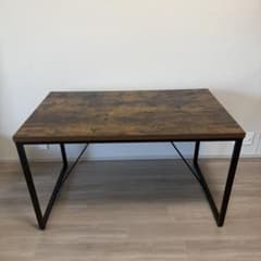 ニトリ ダイニングテーブル ステイン 120cm ヴィンテージ風 ニトリ ダイニングテーブル ステイン 120cm ヴィンテージ風 - メルカリ
