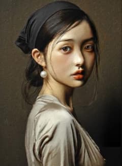 【至高のアート作品・最高級絵画】リアリズム作画・美しい女性をモデルのアート作品 m21176089073_1.jpg?1751972488