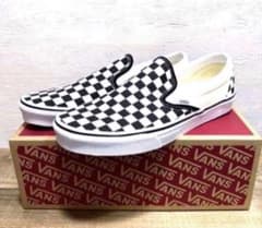 US企画 新品 希少 30cm VANS SLIP ON checker - メルカリ