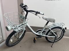 ブリジストン ビッケ bikke 16インチ子供用自転車 ホワイト 川崎市