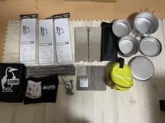 キャンプ道具　ソロキャンプ道具のサムネイル