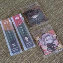 刀剣乱舞 御伴散歩 アクリルキーホルダー シール 4種セットのサムネイル