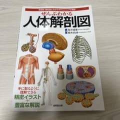 ぜんぶわかる人体解剖図 系統別・部位別にわかりやすくビジュアル解説のサムネイル