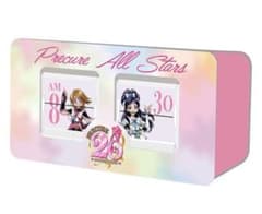 プリキュア» パタパタ クロック 時計 ローソン 20周年 ピンク プリティ