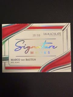 わ*ん様 Panini Immaculate Marco van Bastenのサムネイル