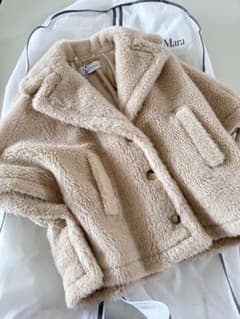 MAXMARA ⭐︎マックスマーラ テディベア ケープALEGGIO コートSM 