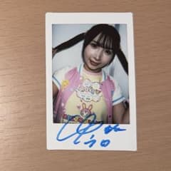 由良かな サイン入りチェキ - メルカリ