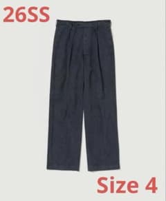 【未使用】AURALEE CHINO ONETUCK WIDE PANTS 4 未使用】AURALEE CHINO ONETUCK WIDE PANTS 4 - メルカリ