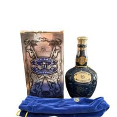 ROYAL SALUTE ロイヤルサルート 21年 青陶器700ml 巾着付 - メルカリ