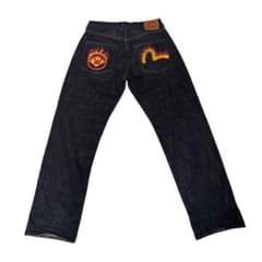 極美品限定】EVISU 朱耳 スペシャル 2001 デニム ファイヤー カモメ