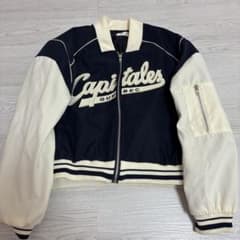 金蘑菇 スタジャン バイカラー ジャケットのサムネイル