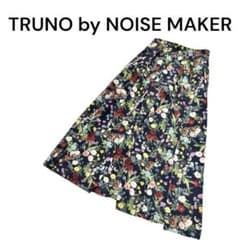 め*い様 美品TRUNO by NOISE MAKER ボタニカル花柄フレアスカのサムネイル