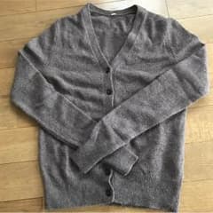 ウールカーディガン ((ブラウン)) 無印良品のサムネイル