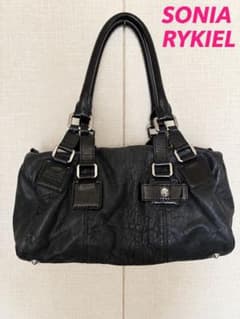 SONIA RYKIEL ソニアリキエル　ボストンバック ブラックのサムネイル