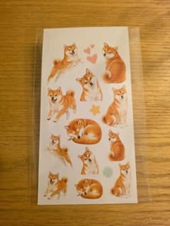 柴犬 シール ステッカー オリジナルのサムネイル