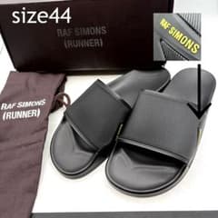 極美品✨ ラフシモンズ ランナー 44 黒 箱 袋付 RAF SIMONS 極美品✨ ラフシモンズ ランナー 44 黒 箱 袋付 RAF SIMONS - メルカリ
