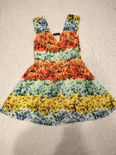 花柄ノースリーブワンピースのサムネイル