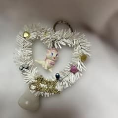 おしゃれキャットマリー クリスマスリース キーチェーンフィギュア