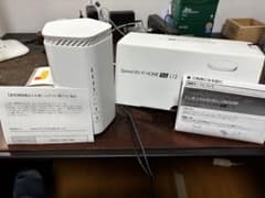 Speed Wi-Fi HOME 5G L12 (NAR02) 付属品完備のサムネイル