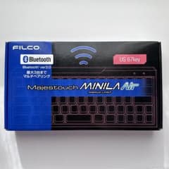 FILCO Majestouch MINILA Air 赤軸 英語67キー - メルカリ