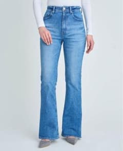 【新品】 YANUK ブーツカット ブルーデニム 美脚　24 新品】 YANUK ブーツカット ブルーデニム 美脚 24 - メルカリ
