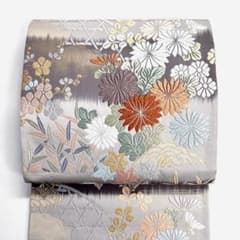 袋帯 牡丹 菊花 梅花 楓 萩 蛇籠 着物 帯 042k d - メルカリ