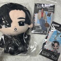  Man 目黒蓮　BIGぬいぐるみ アクスタ　アクキー　３点セット Snow Man 目黒蓮 BIGぬいぐるみ アクスタ アクキー 3点セット - メルカリ