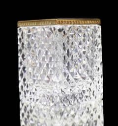 オールド・バカラ 極希少 スクエア型 ブロンズ装飾 小物入れ