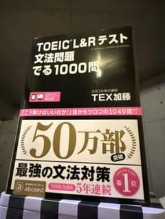 《新品》TOEIC L&Rテスト 文法問題でる1000問のサムネイル