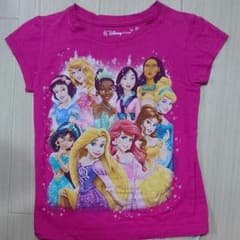 【たいせいまむ様専用】プリンセスTシャツ♡　120㌢(小さめ)のサムネイル