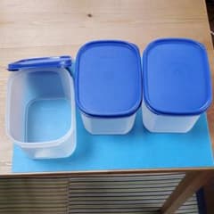 【miu様専用】　タッパウェア　MMハーフワイド6点のサムネイル